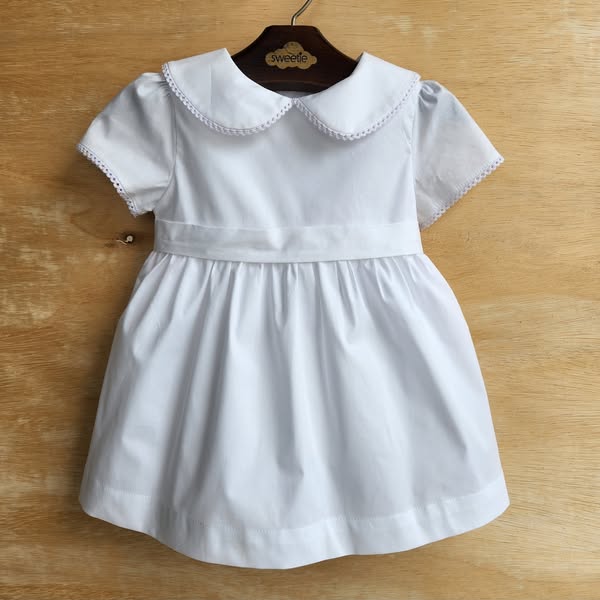 Vestido Bebê Nina Branco