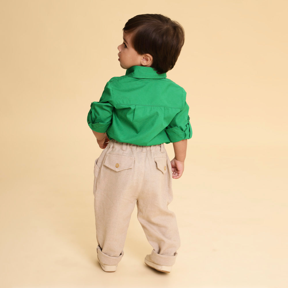 Camisa Body Scott Bebê Verde