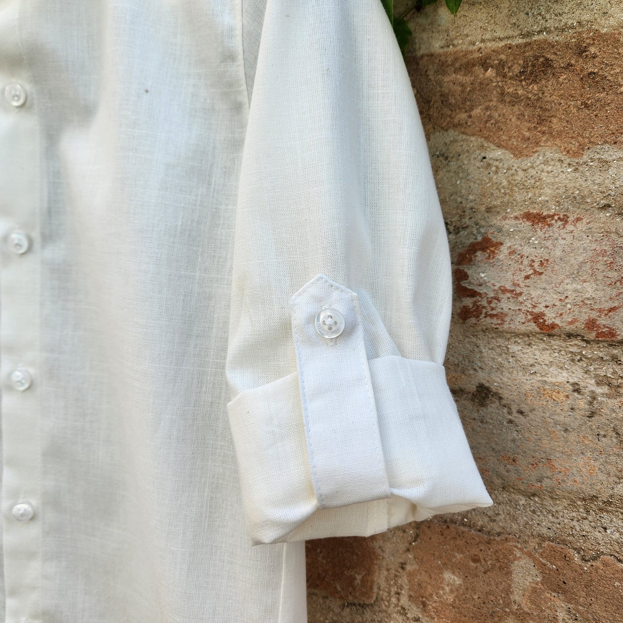 Camisa Scott Off White - Infanto Juvenil - Detalhe da manga