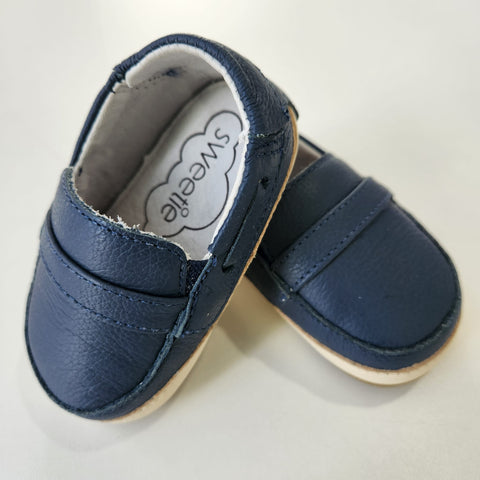 Sapato Menino Nautico Azul Marinho