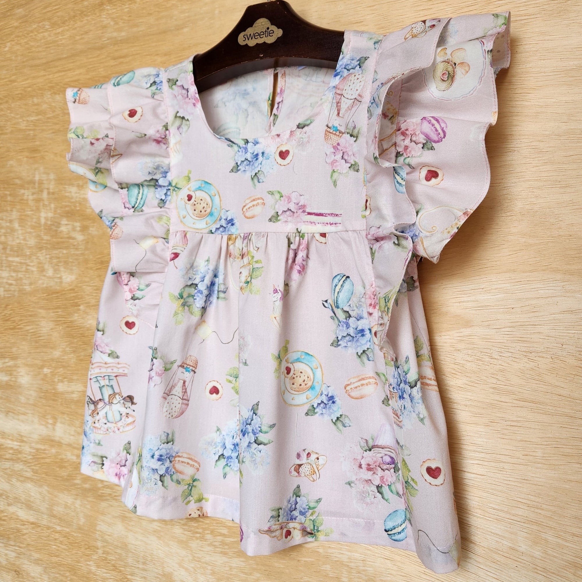 Blusa Bata Infantil Eduarda Pâtisserie