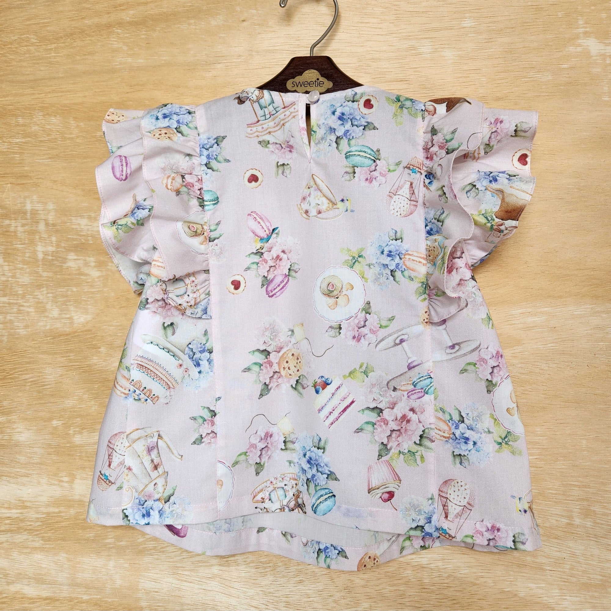 Blusa Bata Infantil Eduarda Pâtisserie