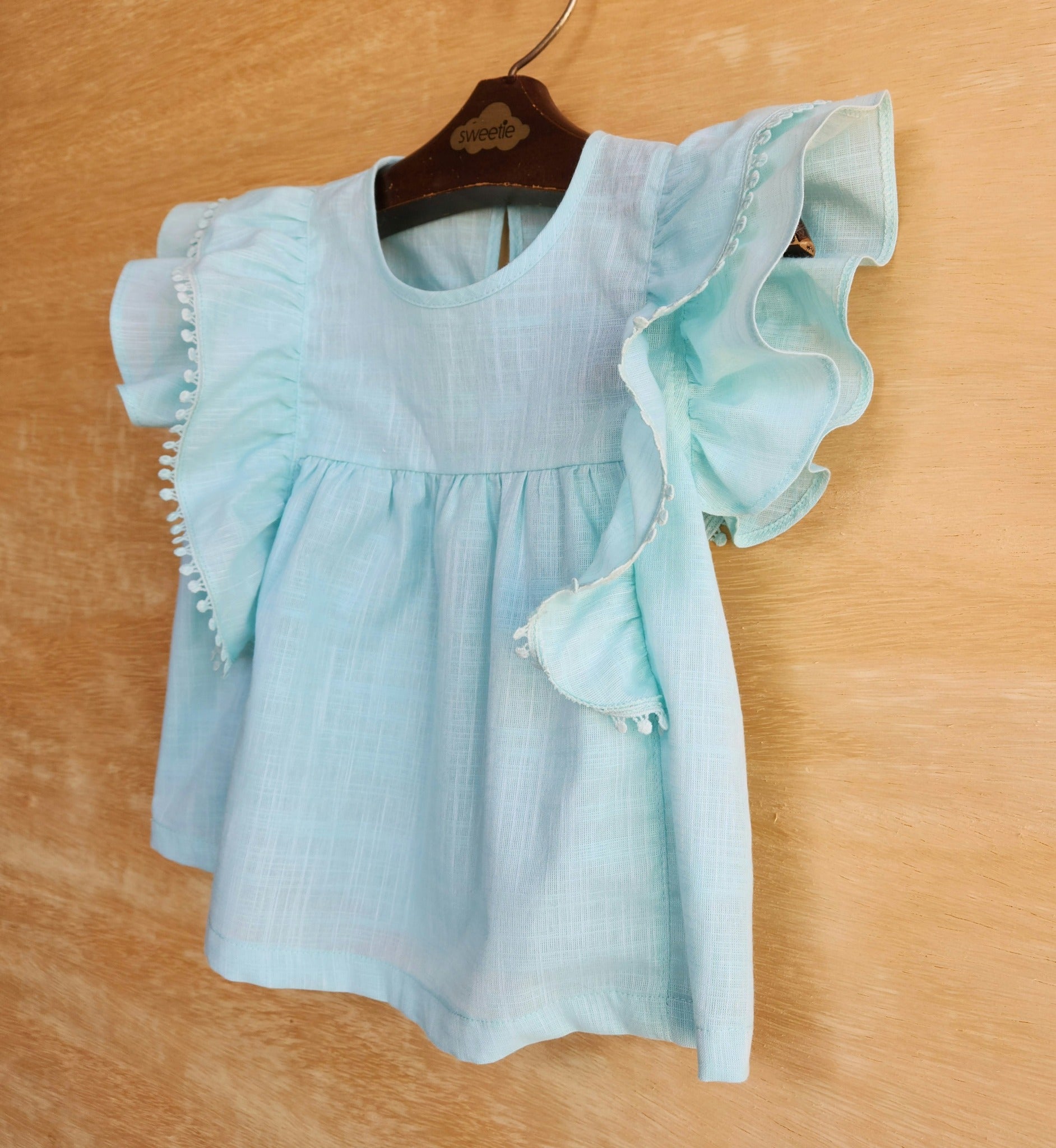 Blusa Bata Infantil Eduarda Verde