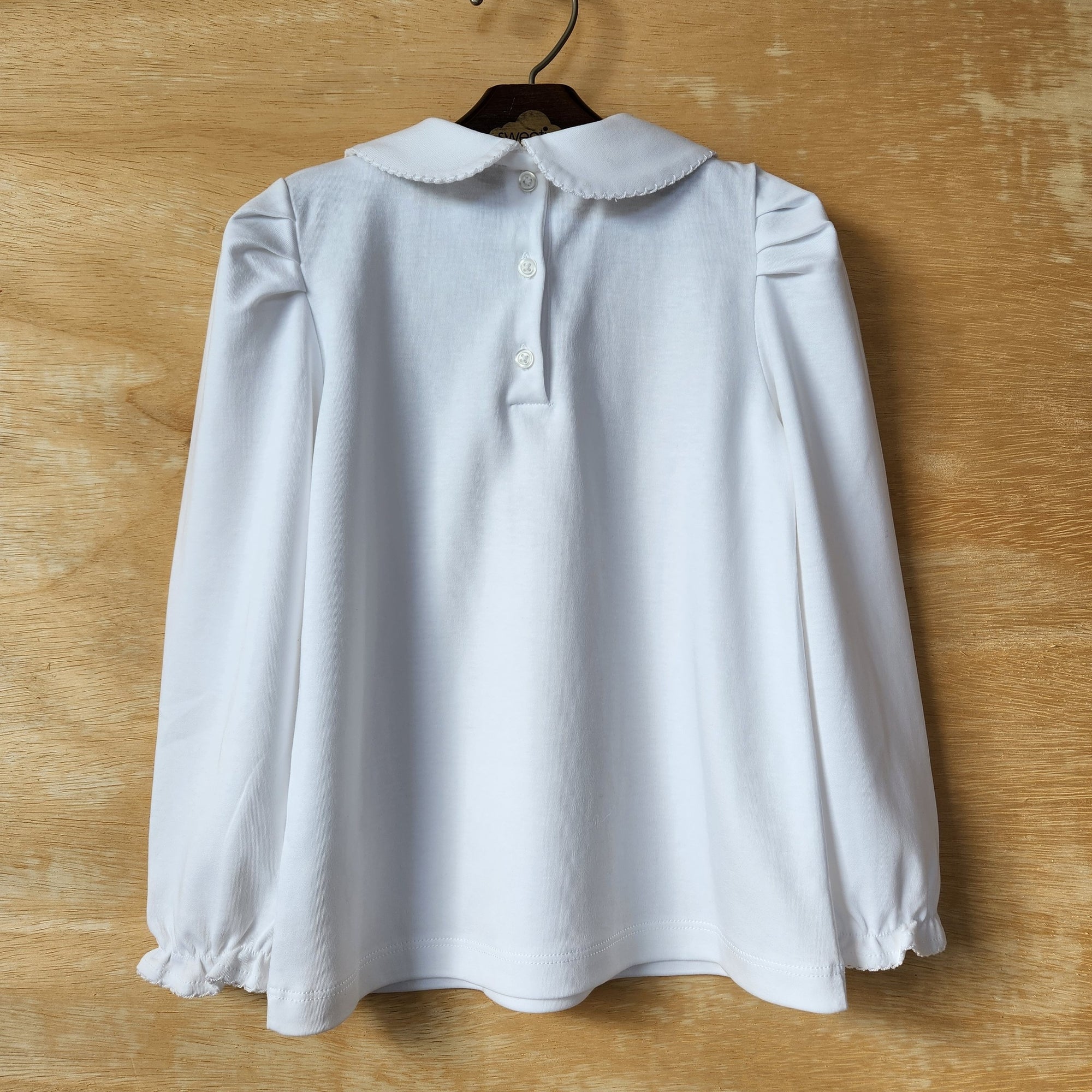 Camiseta Manga Longa Feminina Sweetie Branca