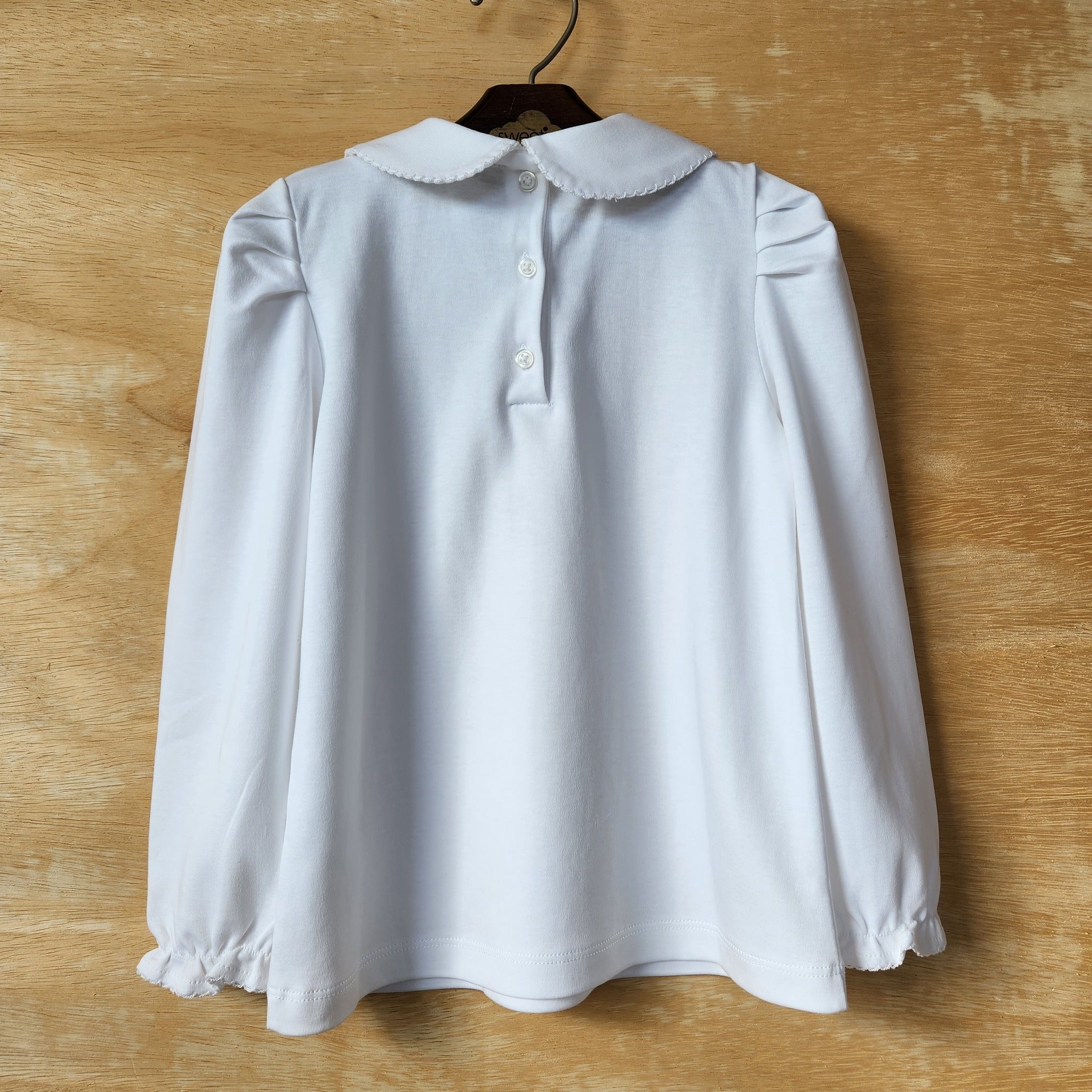 Camiseta Manga Longa Feminina Sweetie Branca