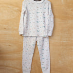 Pijama Menina Camisa e Calça ML Oceano