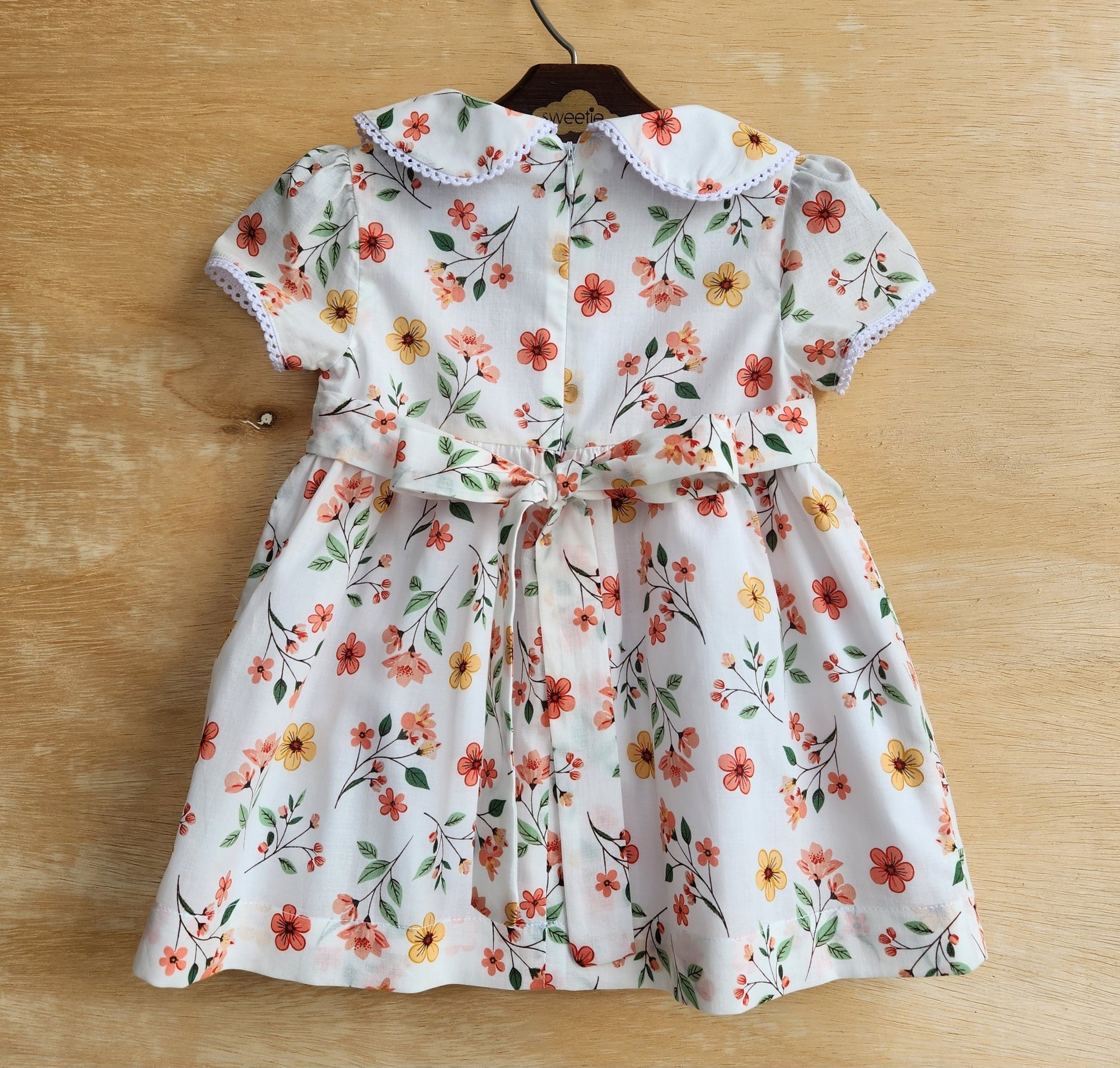 Vestido Bebê Provence Nina Branco