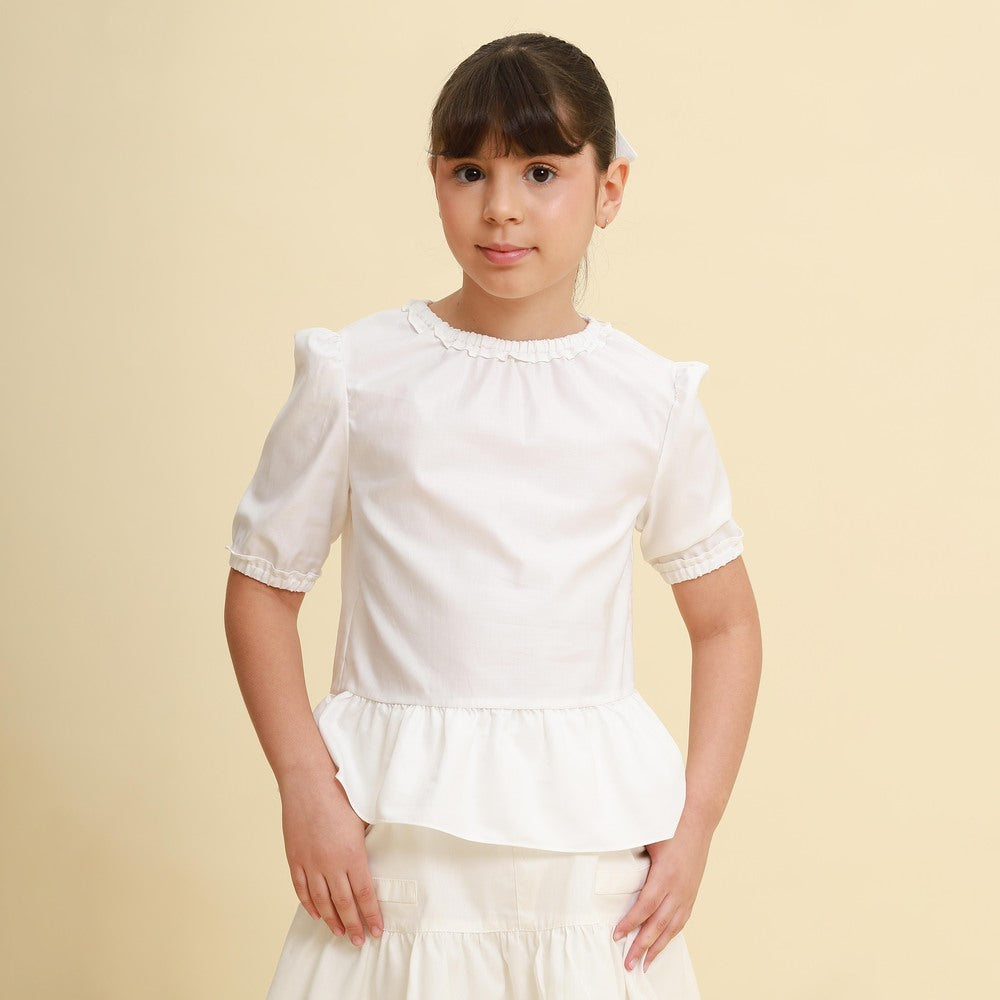 Bata Infantil Lyon Branca