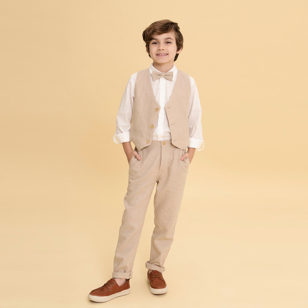 Calça Infantil de Linho Savana