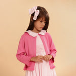 Casaqueto de Tricot Infantil Lorena Pink