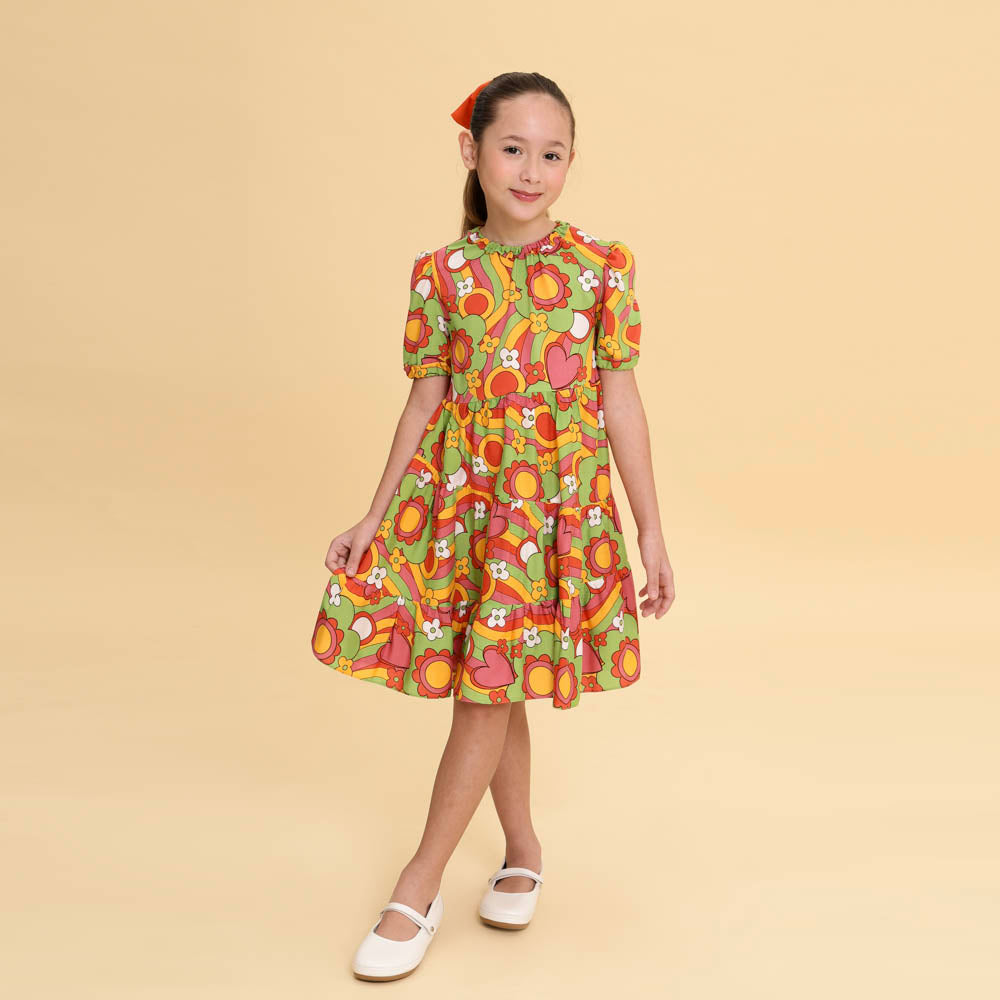 Vestido Infantil Vicenza Retrô