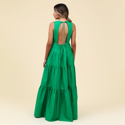Vestido Amalfi Mãe Verde