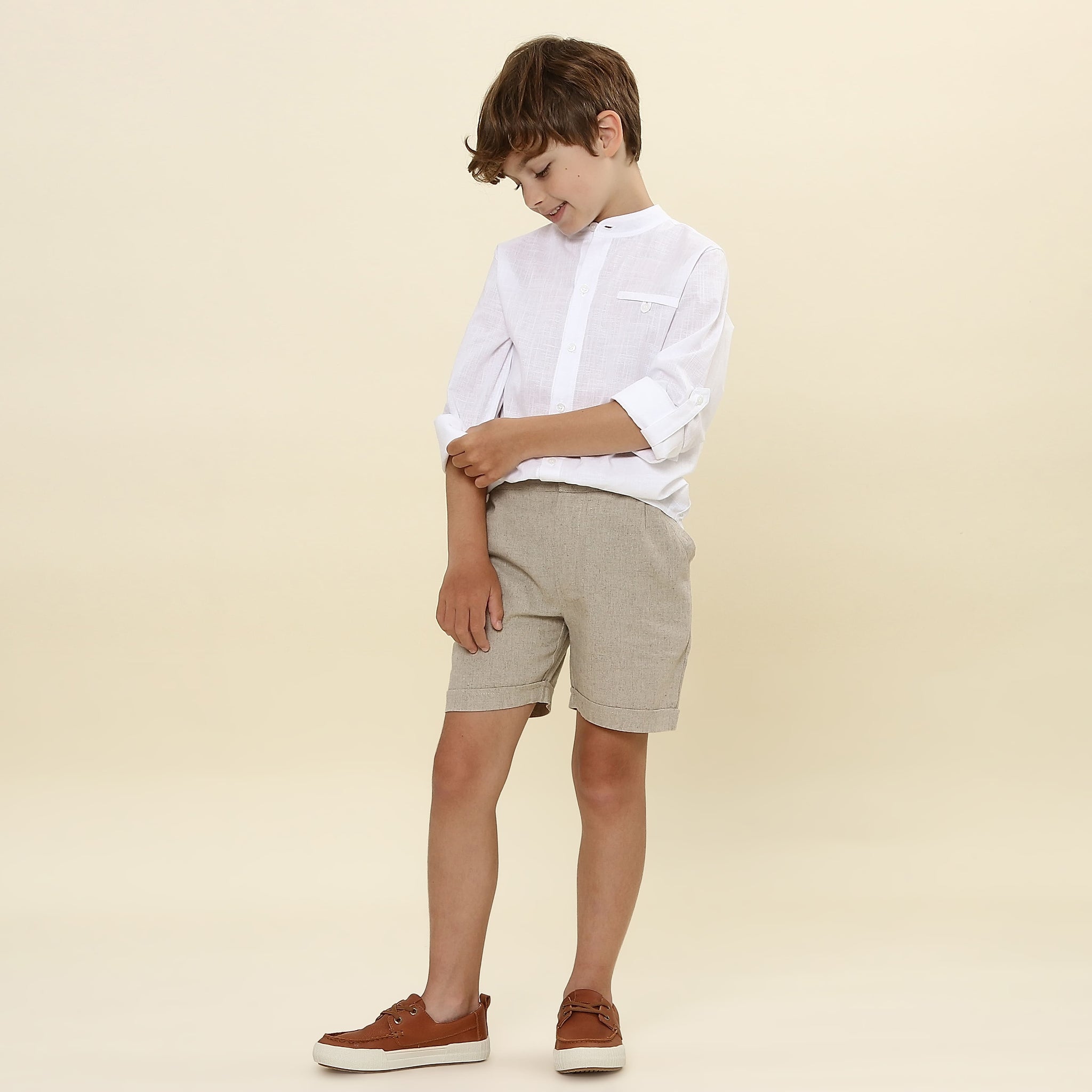 Camisa Infantil Lucca Branca