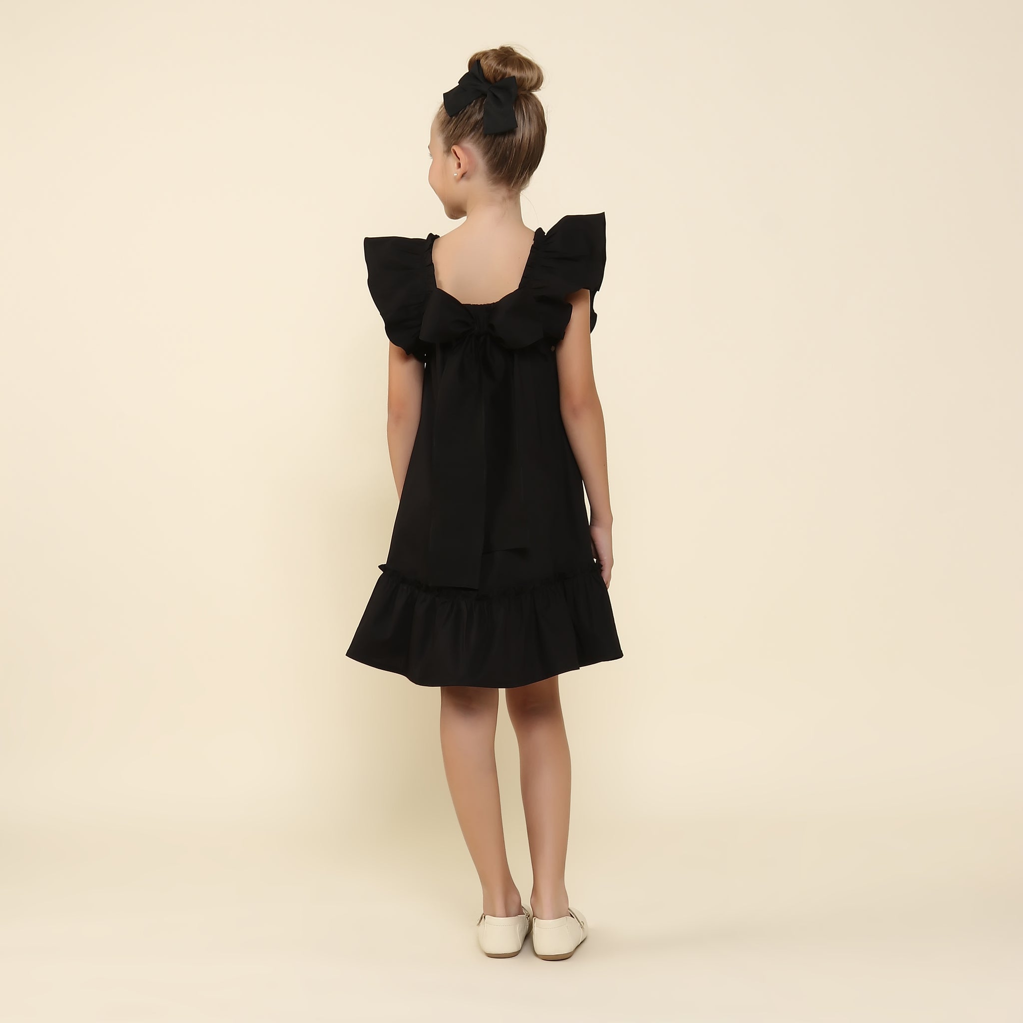 Vestido Infantil Bolonha Preto