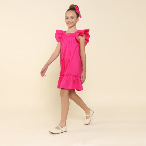 Vestido Infantil Bolonha Pink