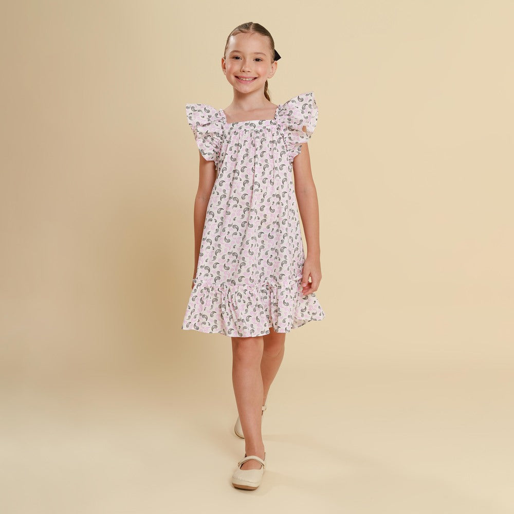 Vestido Infantil Bolonha Cashmere