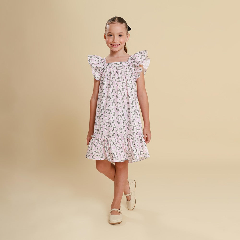 Vestido Infantil Bolonha Cashmere