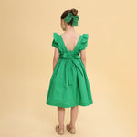 Vestido Infantil Gordes Verde