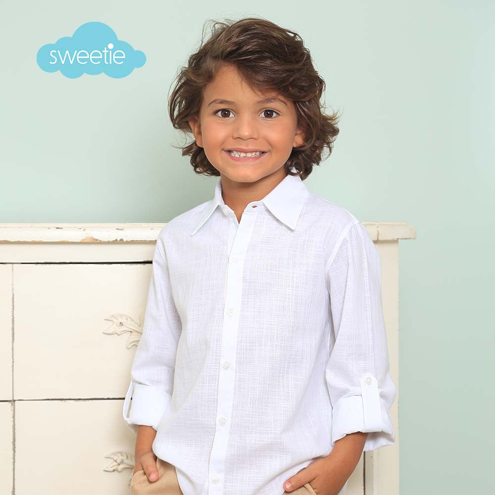 Camisa Scott Branca - Infanto Juvenil