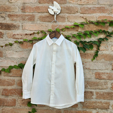 Camisa Scott Off White - Infanto Juvenil